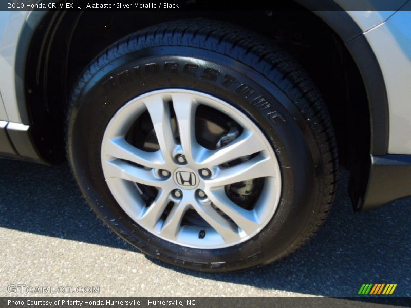 Alabaster Silver Metallic / Black 2010 Honda CR-V EX-L