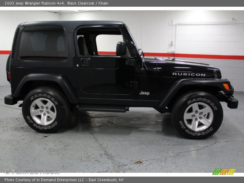 Black Clearcoat / Khaki 2003 Jeep Wrangler Rubicon 4x4