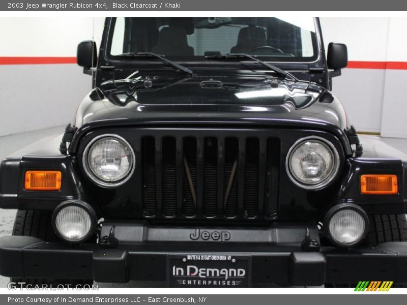 Black Clearcoat / Khaki 2003 Jeep Wrangler Rubicon 4x4