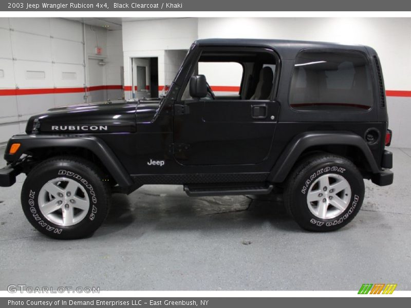 Black Clearcoat / Khaki 2003 Jeep Wrangler Rubicon 4x4