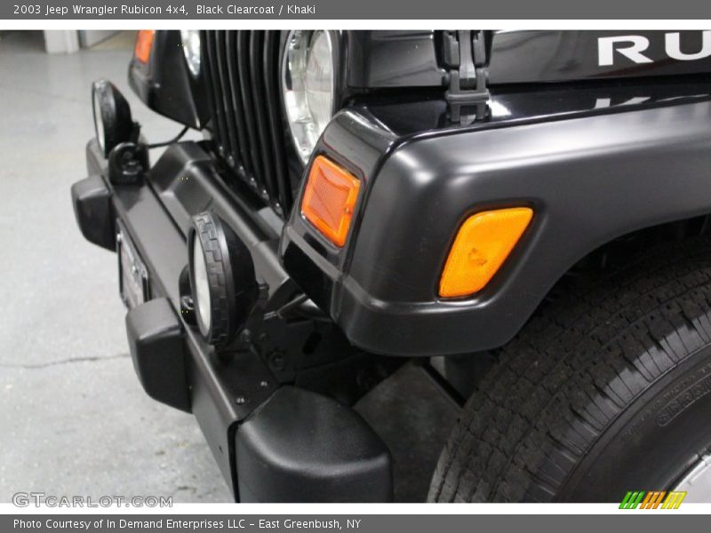 Black Clearcoat / Khaki 2003 Jeep Wrangler Rubicon 4x4