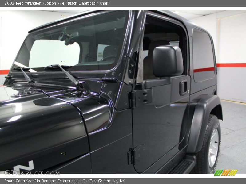 Black Clearcoat / Khaki 2003 Jeep Wrangler Rubicon 4x4