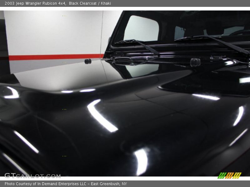 Black Clearcoat / Khaki 2003 Jeep Wrangler Rubicon 4x4