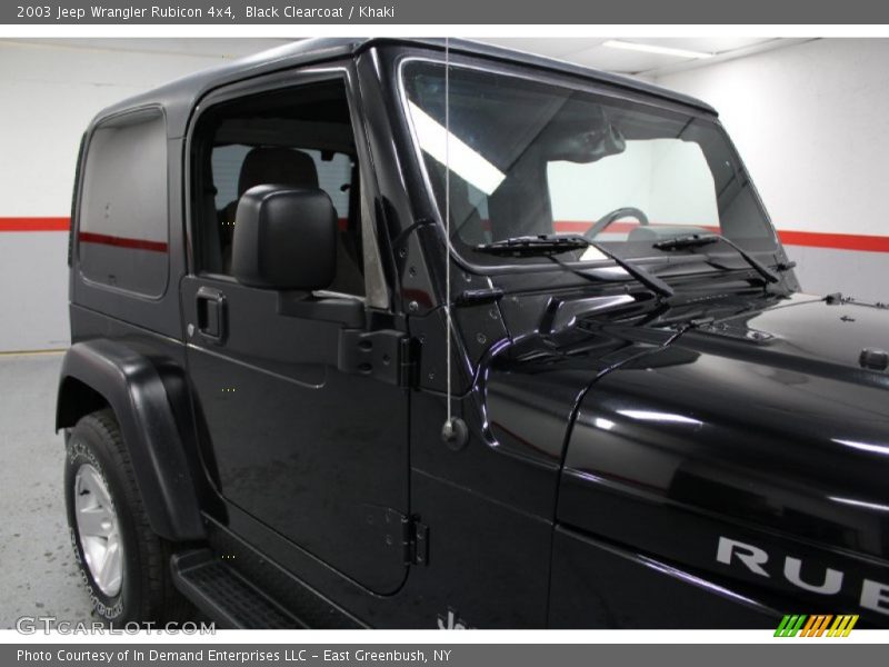 Black Clearcoat / Khaki 2003 Jeep Wrangler Rubicon 4x4