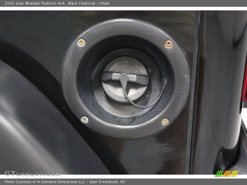Black Clearcoat / Khaki 2003 Jeep Wrangler Rubicon 4x4
