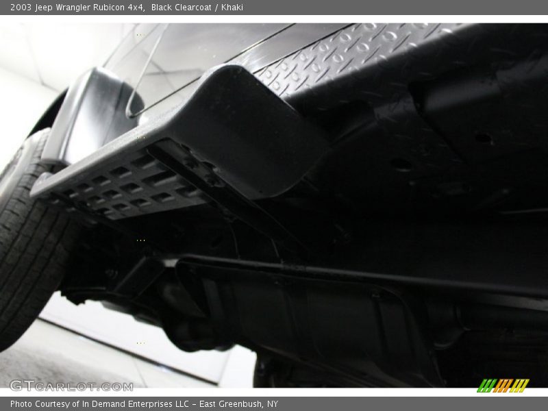 Black Clearcoat / Khaki 2003 Jeep Wrangler Rubicon 4x4