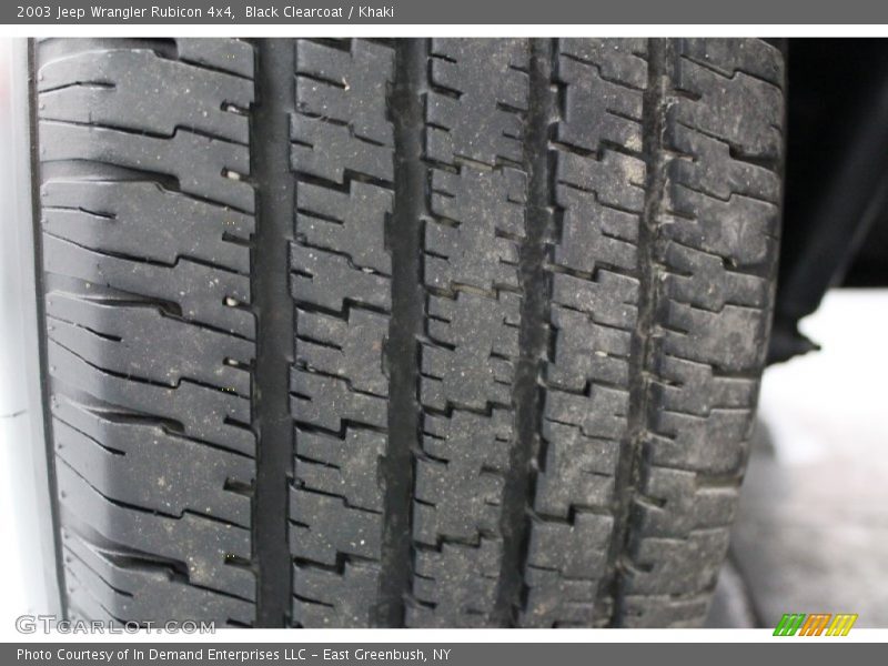 Black Clearcoat / Khaki 2003 Jeep Wrangler Rubicon 4x4