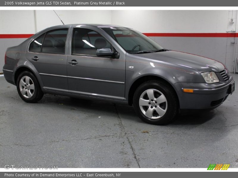 Platinum Grey Metallic / Black 2005 Volkswagen Jetta GLS TDI Sedan