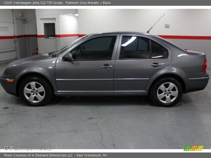 Platinum Grey Metallic / Black 2005 Volkswagen Jetta GLS TDI Sedan
