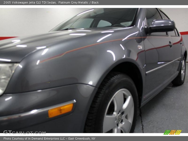 Platinum Grey Metallic / Black 2005 Volkswagen Jetta GLS TDI Sedan