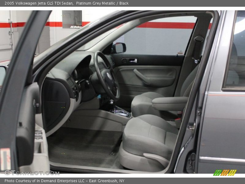 Platinum Grey Metallic / Black 2005 Volkswagen Jetta GLS TDI Sedan