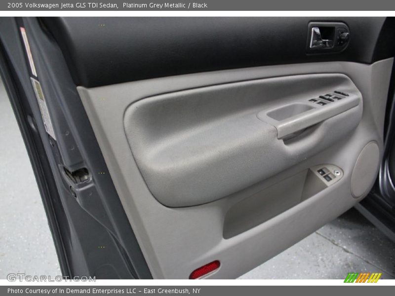 Platinum Grey Metallic / Black 2005 Volkswagen Jetta GLS TDI Sedan