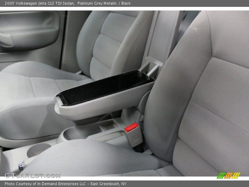Platinum Grey Metallic / Black 2005 Volkswagen Jetta GLS TDI Sedan