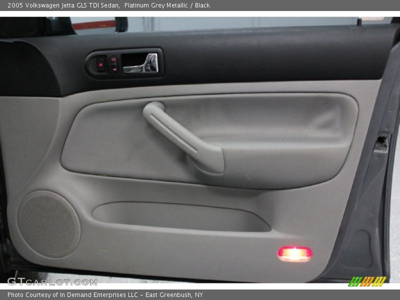 Platinum Grey Metallic / Black 2005 Volkswagen Jetta GLS TDI Sedan