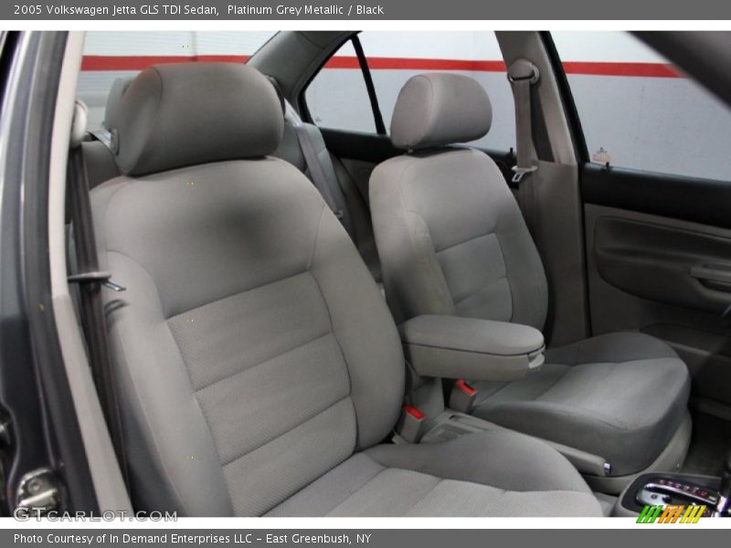 Platinum Grey Metallic / Black 2005 Volkswagen Jetta GLS TDI Sedan