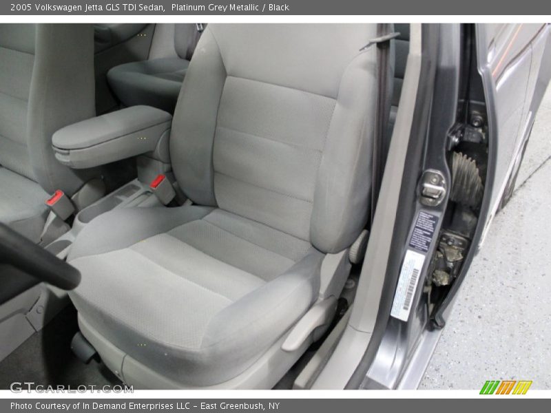 Platinum Grey Metallic / Black 2005 Volkswagen Jetta GLS TDI Sedan