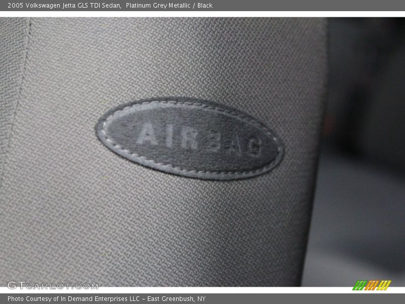 Platinum Grey Metallic / Black 2005 Volkswagen Jetta GLS TDI Sedan
