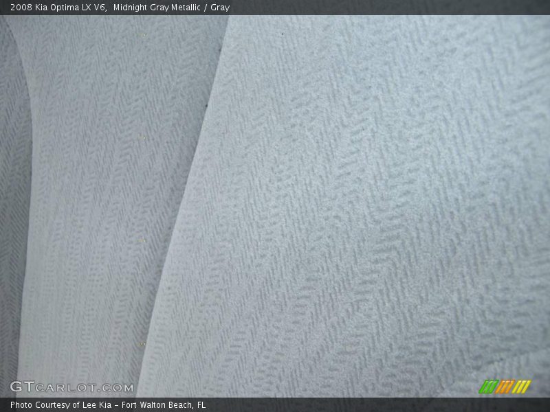 Midnight Gray Metallic / Gray 2008 Kia Optima LX V6
