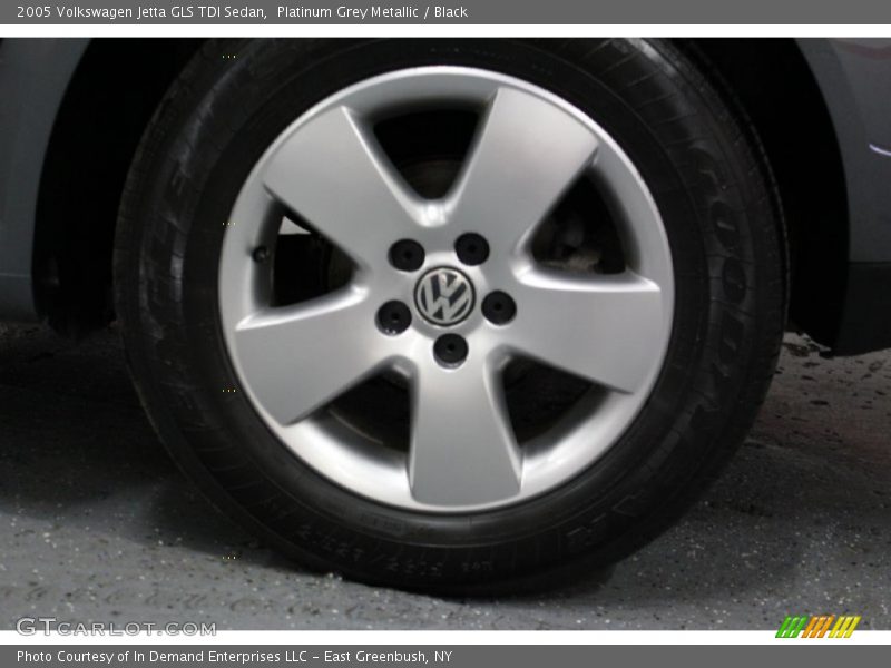 Platinum Grey Metallic / Black 2005 Volkswagen Jetta GLS TDI Sedan