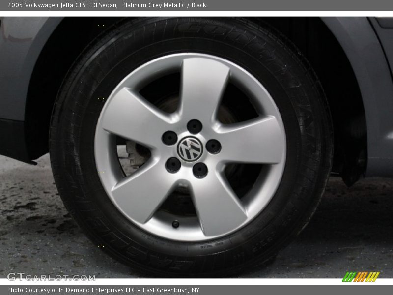 Platinum Grey Metallic / Black 2005 Volkswagen Jetta GLS TDI Sedan