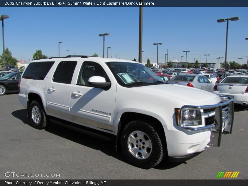 Summit White / Light Cashmere/Dark Cashmere 2009 Chevrolet Suburban LT 4x4