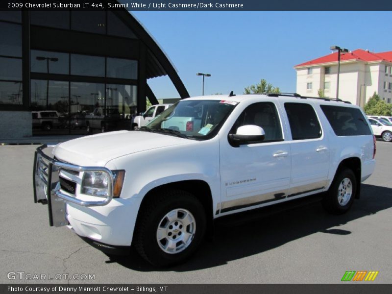 Summit White / Light Cashmere/Dark Cashmere 2009 Chevrolet Suburban LT 4x4