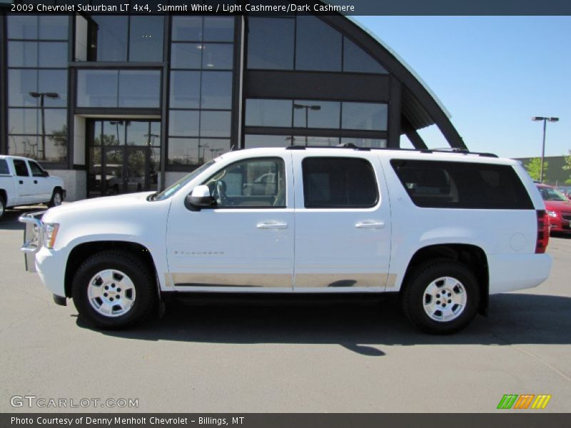 Summit White / Light Cashmere/Dark Cashmere 2009 Chevrolet Suburban LT 4x4