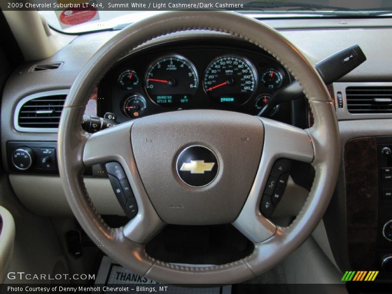 Summit White / Light Cashmere/Dark Cashmere 2009 Chevrolet Suburban LT 4x4