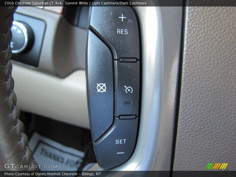 Summit White / Light Cashmere/Dark Cashmere 2009 Chevrolet Suburban LT 4x4