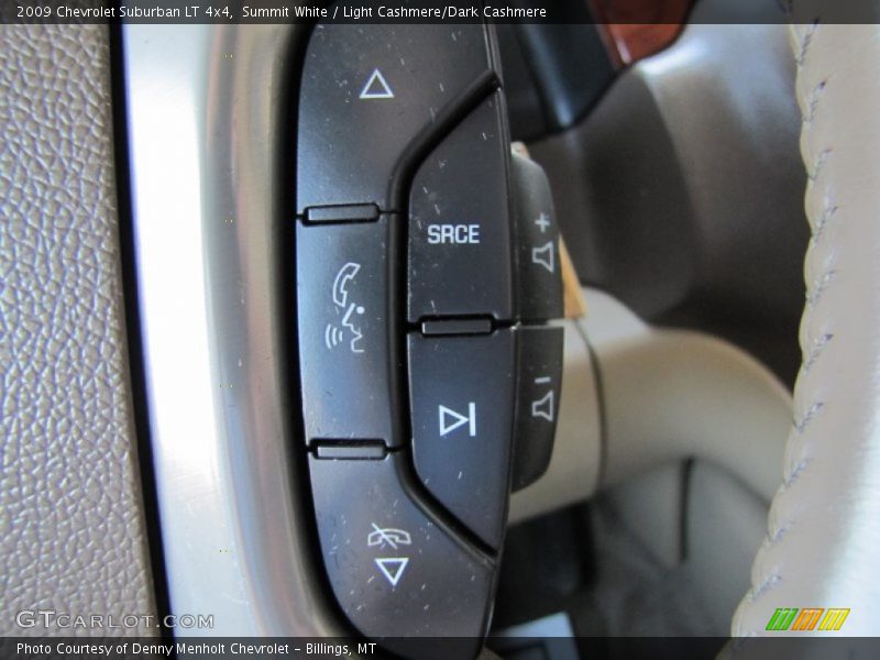 Summit White / Light Cashmere/Dark Cashmere 2009 Chevrolet Suburban LT 4x4