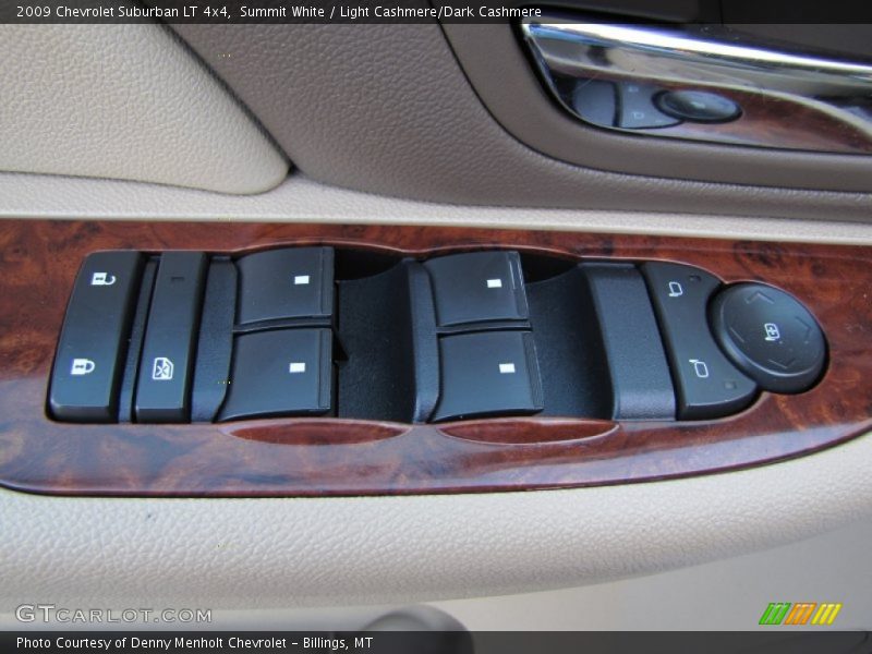 Summit White / Light Cashmere/Dark Cashmere 2009 Chevrolet Suburban LT 4x4
