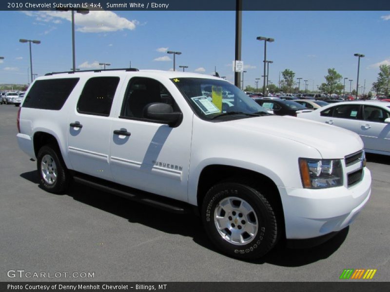 Summit White / Ebony 2010 Chevrolet Suburban LS 4x4