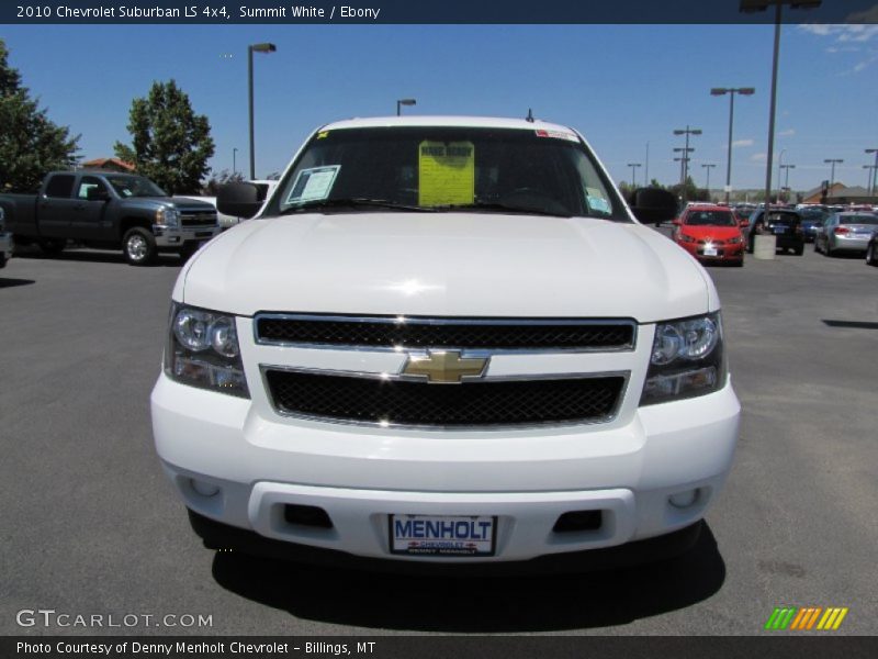 Summit White / Ebony 2010 Chevrolet Suburban LS 4x4