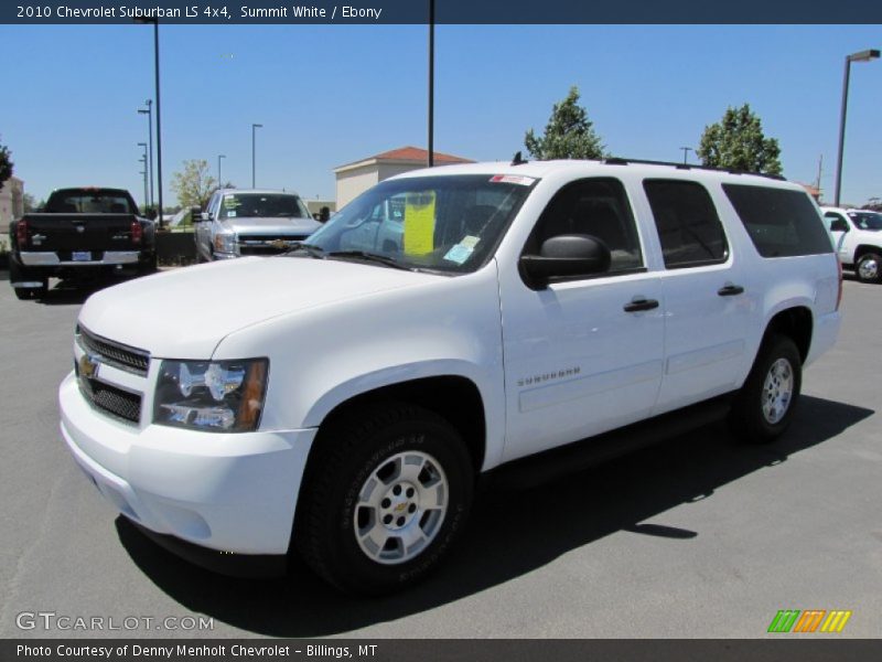 Summit White / Ebony 2010 Chevrolet Suburban LS 4x4