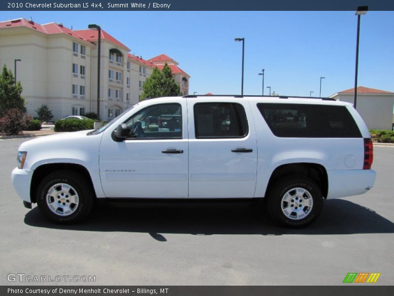 Summit White / Ebony 2010 Chevrolet Suburban LS 4x4