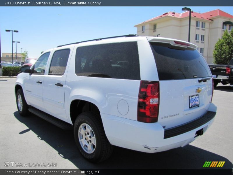 Summit White / Ebony 2010 Chevrolet Suburban LS 4x4