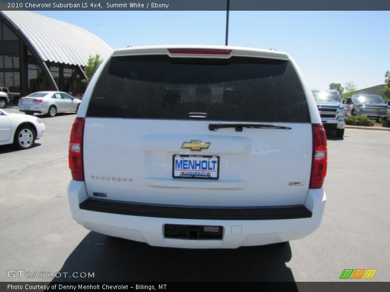 Summit White / Ebony 2010 Chevrolet Suburban LS 4x4