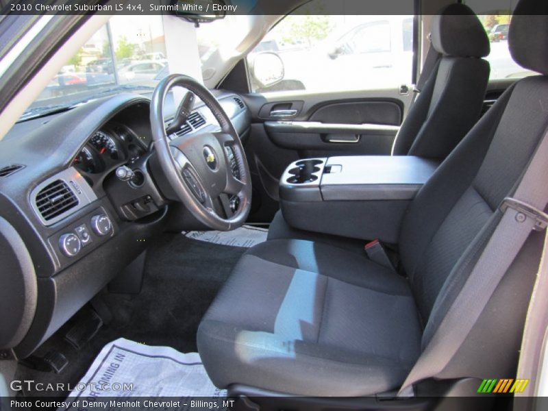 Summit White / Ebony 2010 Chevrolet Suburban LS 4x4