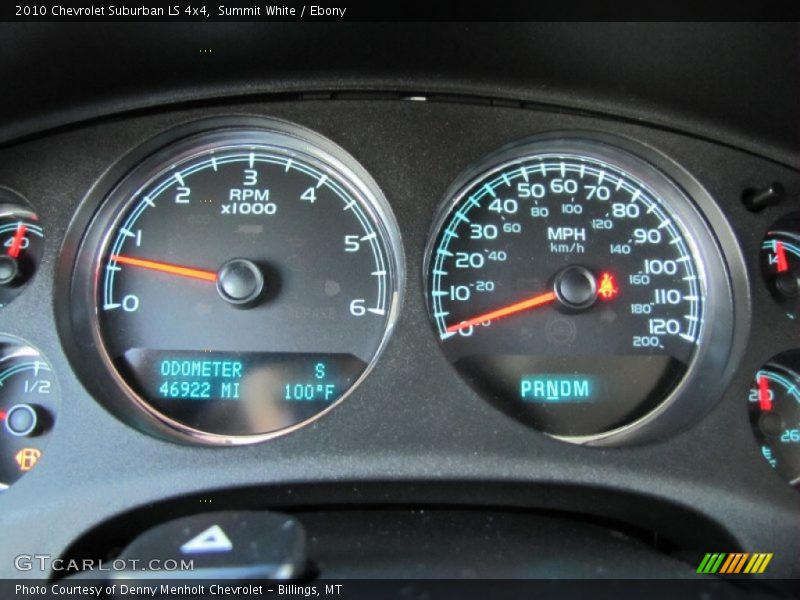 Summit White / Ebony 2010 Chevrolet Suburban LS 4x4