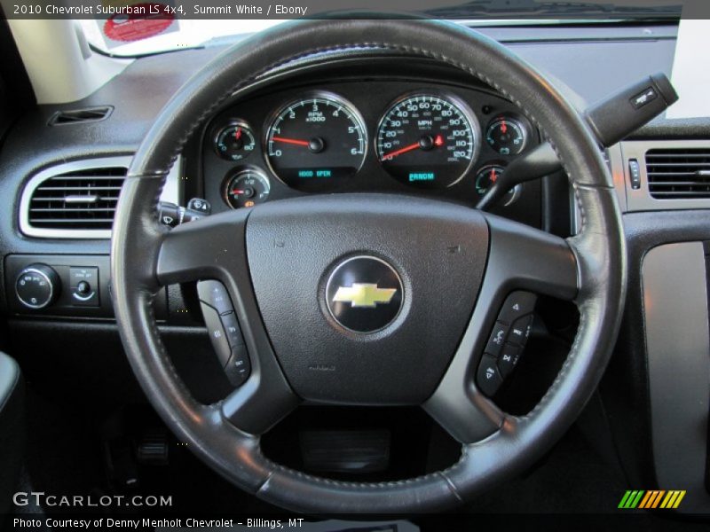 Summit White / Ebony 2010 Chevrolet Suburban LS 4x4