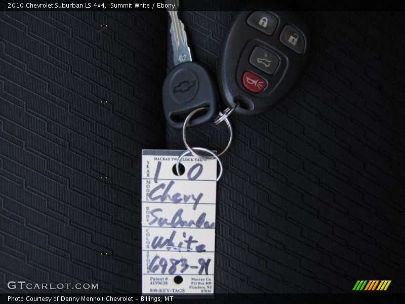 Summit White / Ebony 2010 Chevrolet Suburban LS 4x4