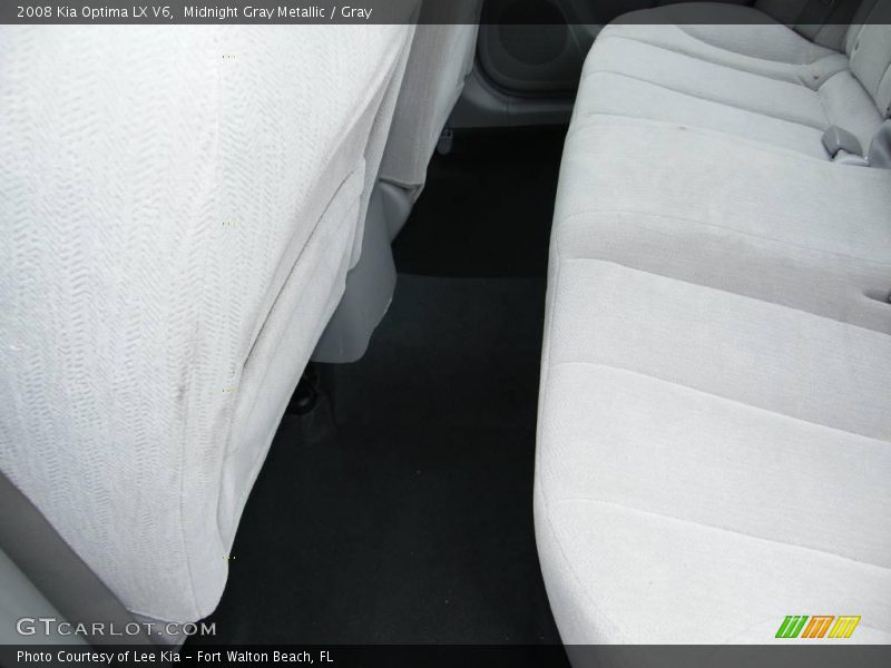 Midnight Gray Metallic / Gray 2008 Kia Optima LX V6