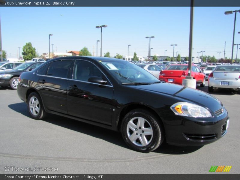 Black / Gray 2006 Chevrolet Impala LS