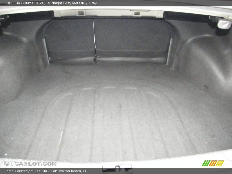 Midnight Gray Metallic / Gray 2008 Kia Optima LX V6