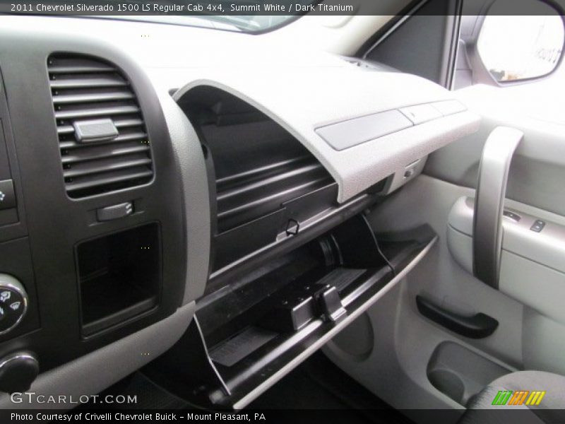 Summit White / Dark Titanium 2011 Chevrolet Silverado 1500 LS Regular Cab 4x4