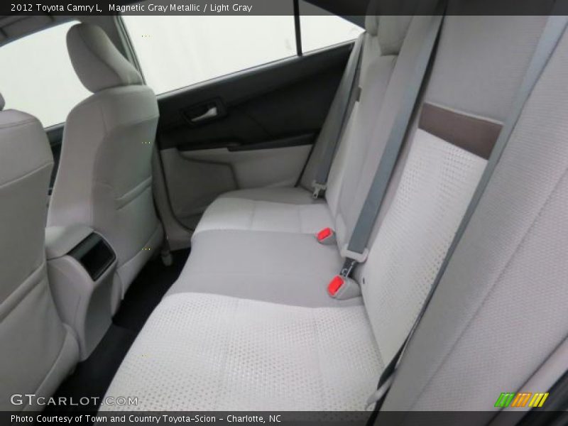 Magnetic Gray Metallic / Light Gray 2012 Toyota Camry L
