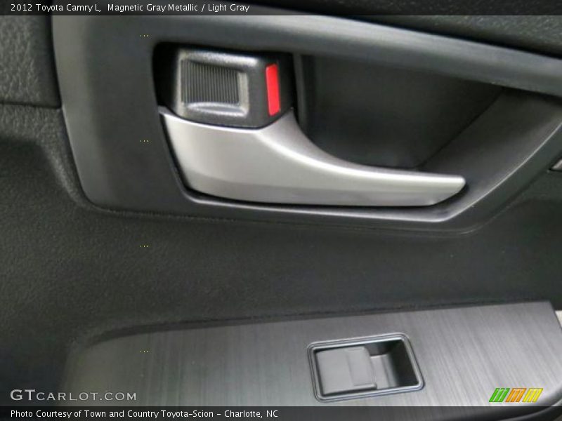 Magnetic Gray Metallic / Light Gray 2012 Toyota Camry L