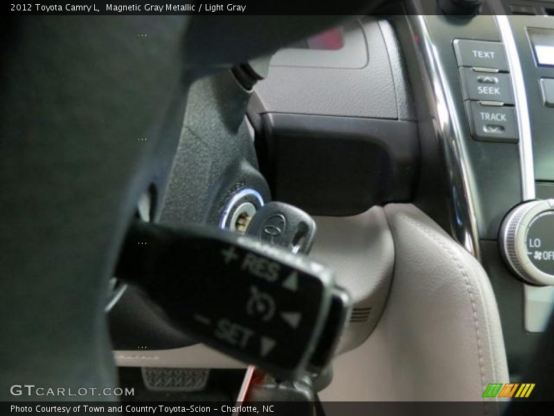 Magnetic Gray Metallic / Light Gray 2012 Toyota Camry L