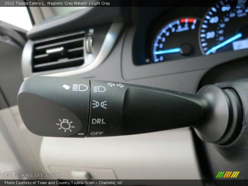 Magnetic Gray Metallic / Light Gray 2012 Toyota Camry L