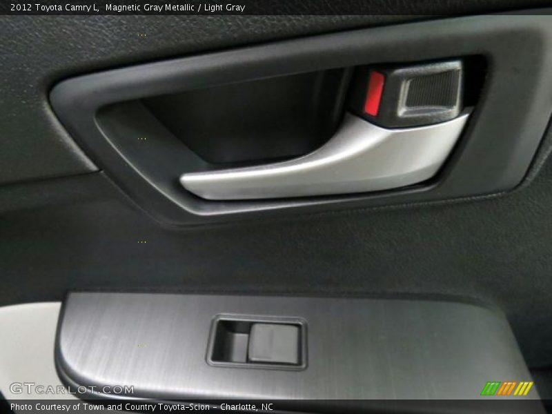 Magnetic Gray Metallic / Light Gray 2012 Toyota Camry L